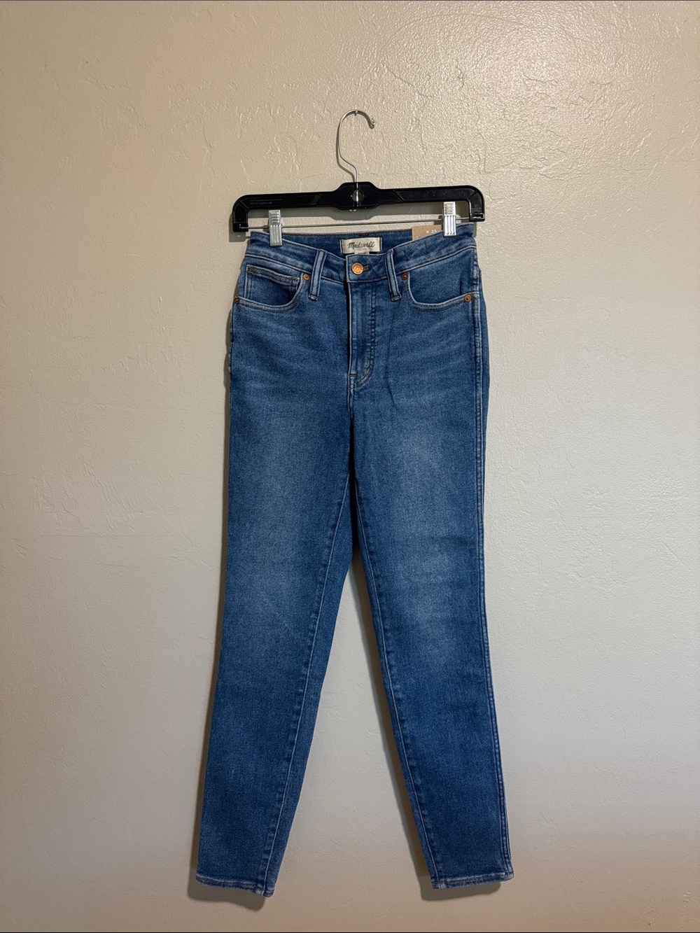 Madewell, curvy high-rise skinny jean